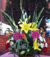 centro floral 